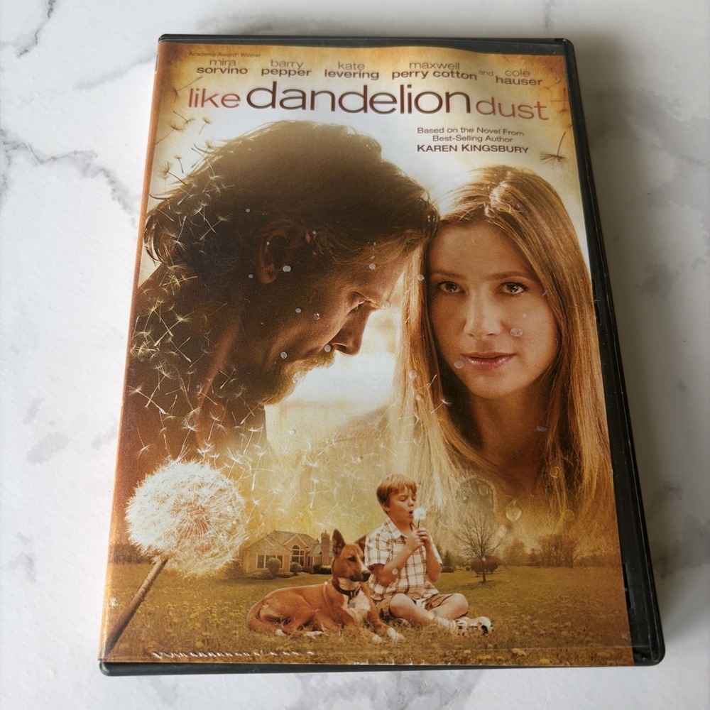 Like Dandelion Dust DVD 2010 Mira Sorvino Barry Pepper Drama PG-13